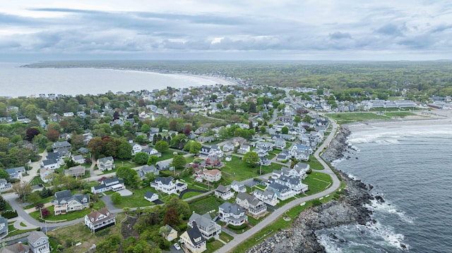 17 Bank Rd, York, ME 03909 - aerial overview of property's location featuring a large body of water and nearby suburban area