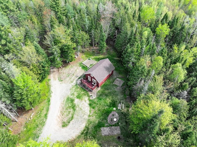 639 Main St, Springfield, ME 04487 - aerial view of property and surrounding area