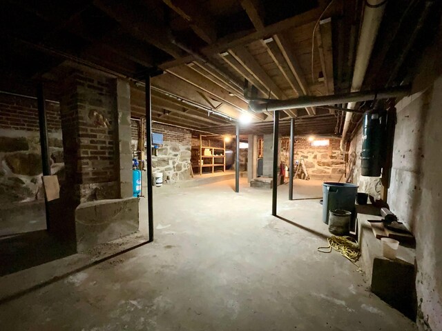 224 E Waterman Rd, Auburn, ME 04210 - view of unfinished basement