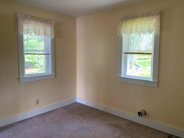 38 Cove Ln, Union, ME 04862 - carpeted empty room featuring baseboards