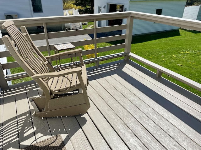 72 Winship St, Bath, ME 04530 - view of wooden terrace