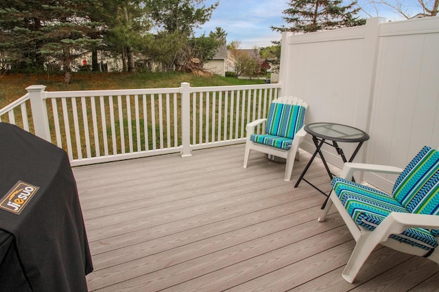 9 Camden Ct Unit 9, Bangor, ME 04401 - deck with a grill