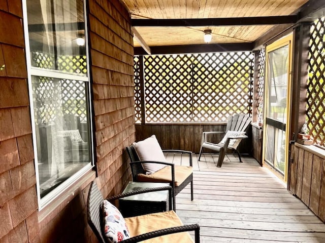 90 N Ave, Skowhegan, ME 04976 - view of wooden terrace