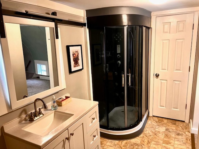 90 N Ave, Skowhegan, ME 04976 - full bath with vanity and a shower stall