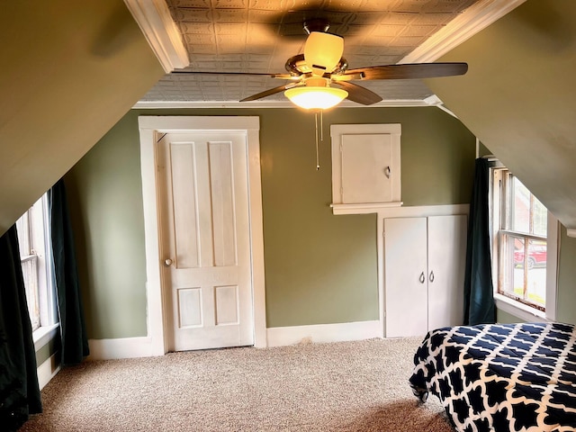 90 N Ave, Skowhegan, ME 04976 - bedroom featuring carpet and ceiling fan