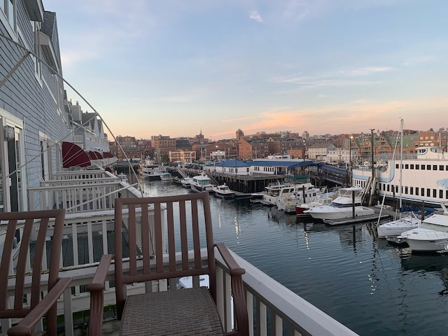 311 Chandlers Wharf Unit 311, Portland, ME 04101 - dock featuring a water view