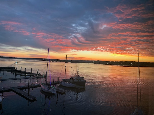 311 Chandlers Wharf Unit 311, Portland, ME 04101 - water view with a dock