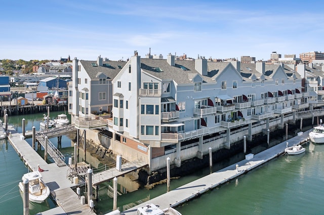 311 Chandlers Wharf Unit 311, Portland, ME 04101 - dock area featuring a water view