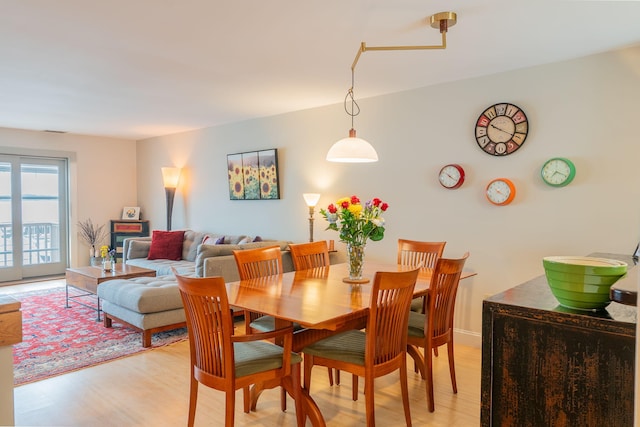 311 Chandlers Wharf Unit 311, Portland, ME 04101 - dining room featuring light wood-style flooring