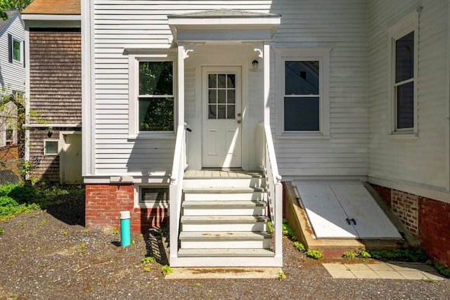 31 Bath St, Bath, ME 04530 - doorway to property with crawl space