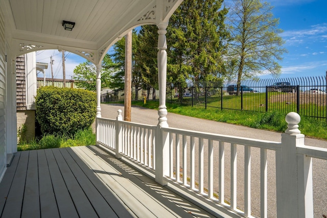 31 Bath St, Bath, ME 04530 - view of wooden porch