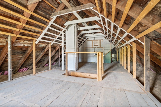 31 Bath St, Bath, ME 04530 - view of unfinished attic