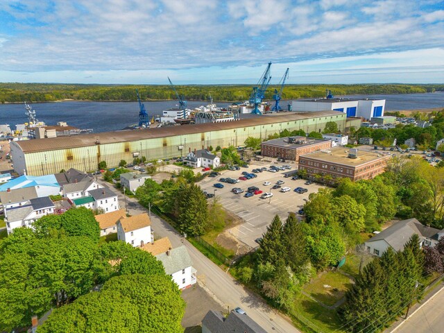 31 Bath St, Bath, ME 04530 - aerial view of a large body of water