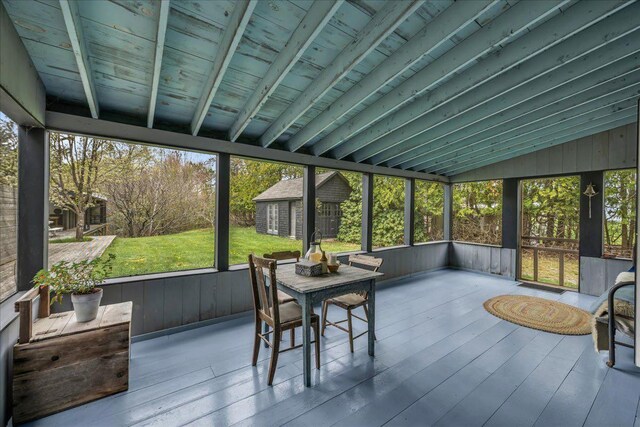 637 Falls Bridge Rd, Blue Hill, ME 04614 - view of sunroom / solarium