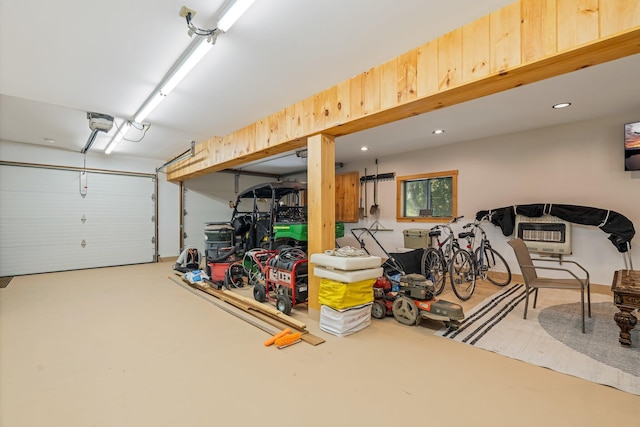 36 Sunset Dr, Saint Albans, ME 04971 - garage featuring recessed lighting