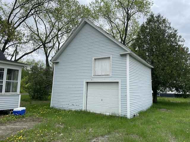 51 Parlin St, Skowhegan, ME 04976 - view of detached garage