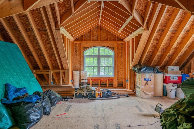 17 Easy St, Standish, ME 04084 - view of unfinished attic