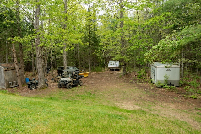17 Easy St, Standish, ME 04084 - view of yard with a forest view