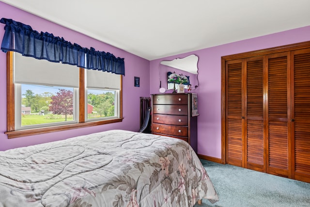 4 Shirley Ln, Gorham, ME 04038 - bedroom with multiple windows, carpet floors, and a closet