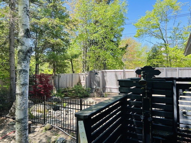 341 Ellsworth Rd, Blue Hill, ME 04614 - gate with a fenced backyard