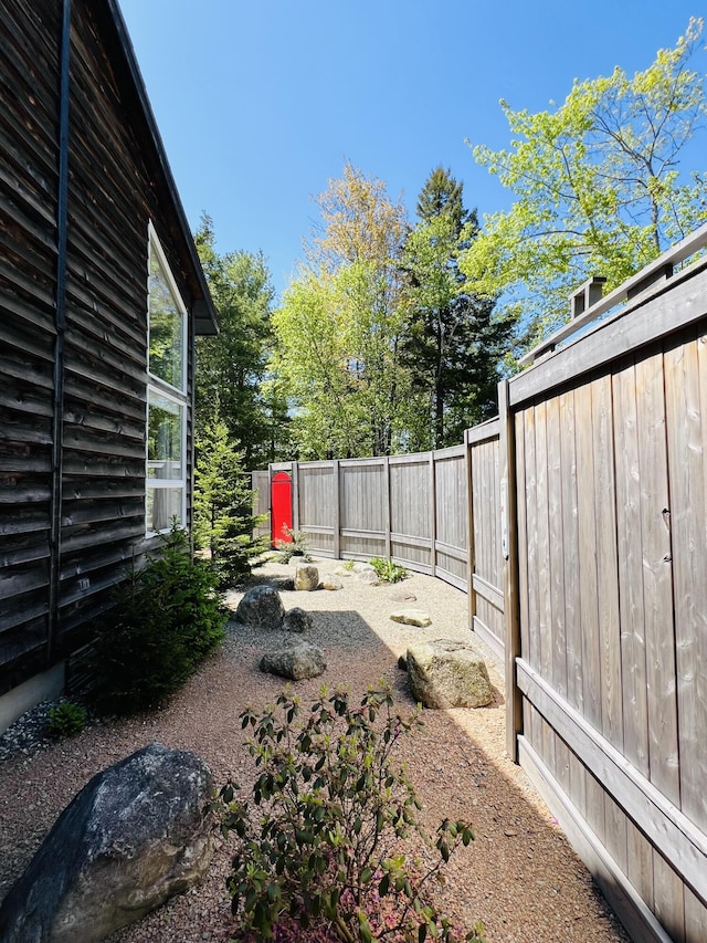 341 Ellsworth Rd, Blue Hill, ME 04614 - view of fenced backyard
