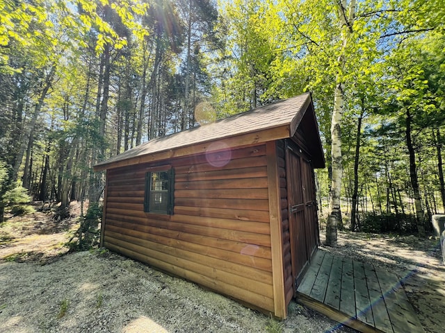 341 Ellsworth Rd, Blue Hill, ME 04614 - view of outdoor structure