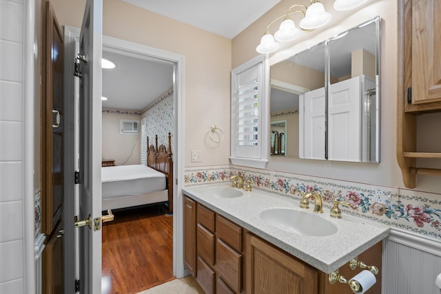 37 Longbow Ct, Auburn, ME 04210 - bathroom featuring double vanity and ensuite bath