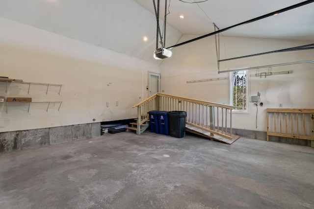 37 Longbow Ct, Auburn, ME 04210 - garage with a garage door opener