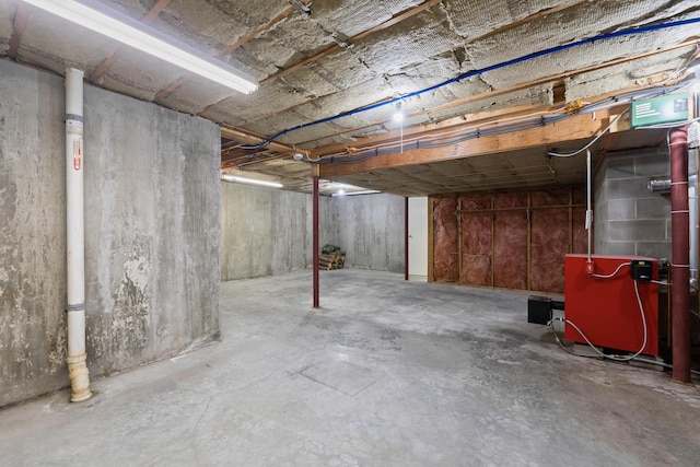 37 Longbow Ct, Auburn, ME 04210 - view of unfinished basement