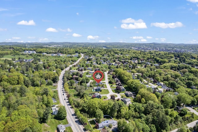 37 Longbow Ct, Auburn, ME 04210 - drone / aerial view of a heavily wooded area