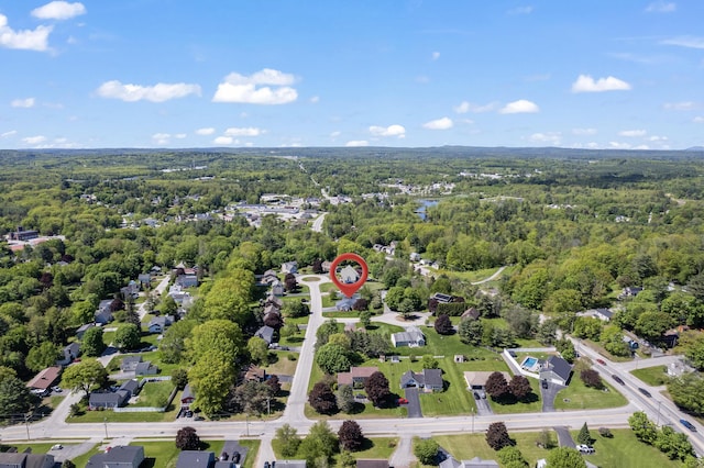 37 Longbow Ct, Auburn, ME 04210 - view of property location featuring a forest