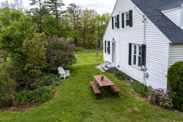 57 Bow St, Freeport, ME 04032 - view of grassy yard