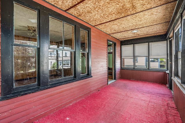 27 Maple St, Limerick, ME 04048 - view of unfurnished sunroom