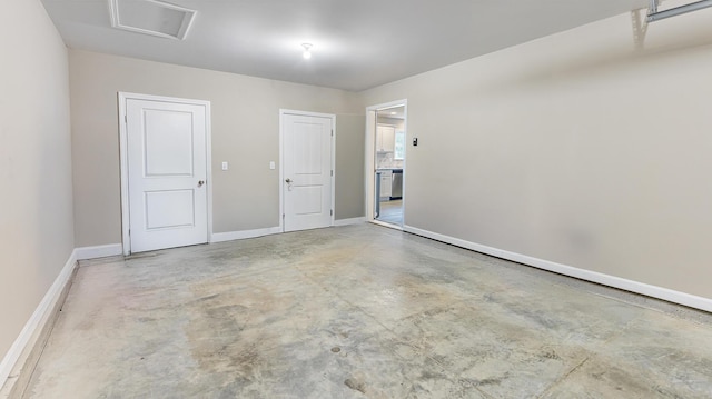 51 Stearns Farm Rd, Hampden, ME 04444 - garage with baseboards