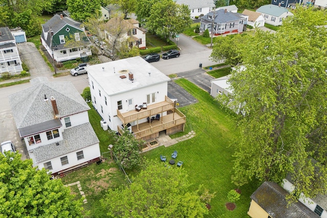 124 Dumont Ave, Lewiston, ME 04240 - aerial view of residential area