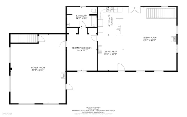 39 Lobo Ln, West Gardiner, ME 04345 - floor plan / room layout