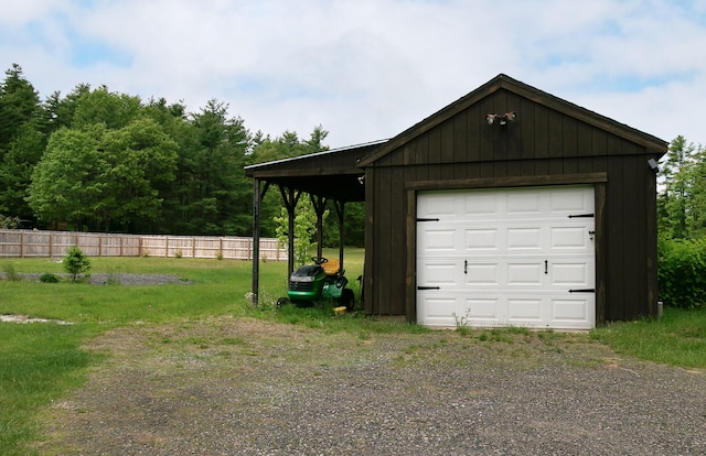 313 Sam Allen Rd, Sanford, ME 04073 - garage with a detached garage