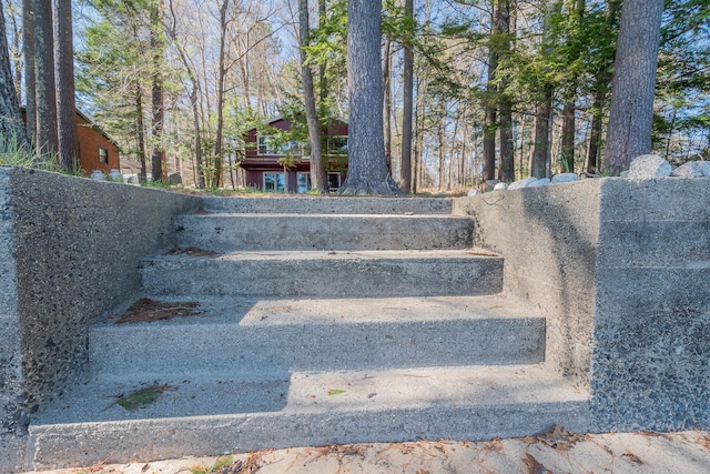 54 Papoose Island Rd, Raymond, ME 04071 - view of stairway