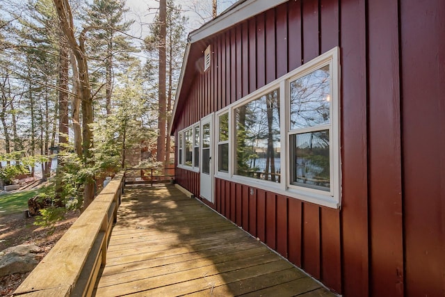 54 Papoose Island Rd, Raymond, ME 04071 - view of wooden terrace