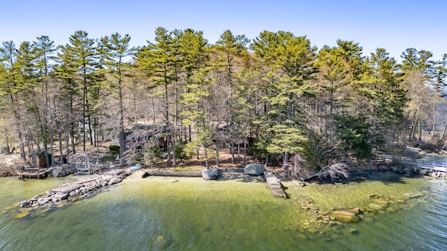 54 Papoose Island Rd, Raymond, ME 04071 - water view