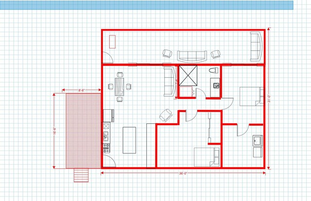 476 Springy Pond Rd, Otis, ME 04605 - room layout