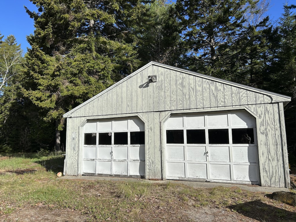 1189 Morgan Bay Rd, Blue Hill, ME 04614 - view of detached garage