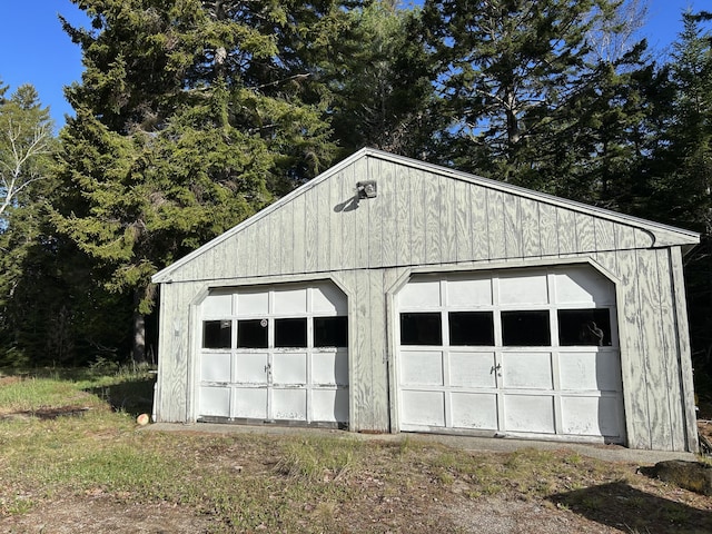 1189 Morgan Bay Rd, Blue Hill, ME 04614 - view of detached garage