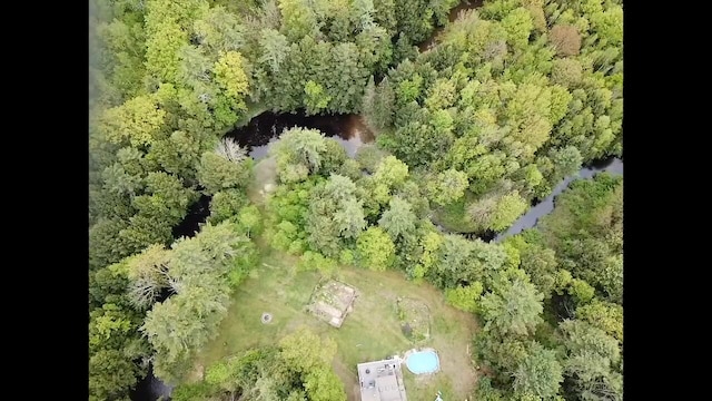 20 Lady Jennifer Dr, Biddeford, ME 04005 - aerial view of property and surrounding area with a heavily wooded area