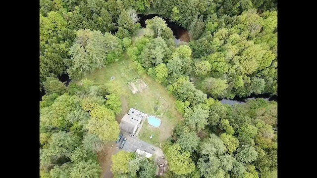 20 Lady Jennifer Dr, Biddeford, ME 04005 - aerial overview of property's location with a heavily wooded area