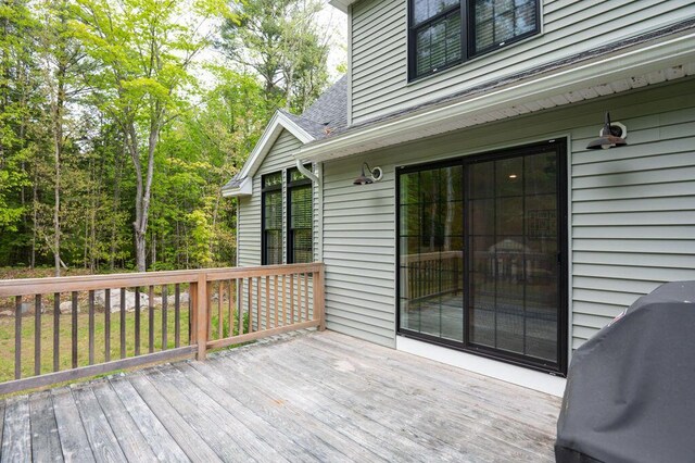 14 Winter Hills Ln, Ogunquit, ME 03907 - view of wooden deck