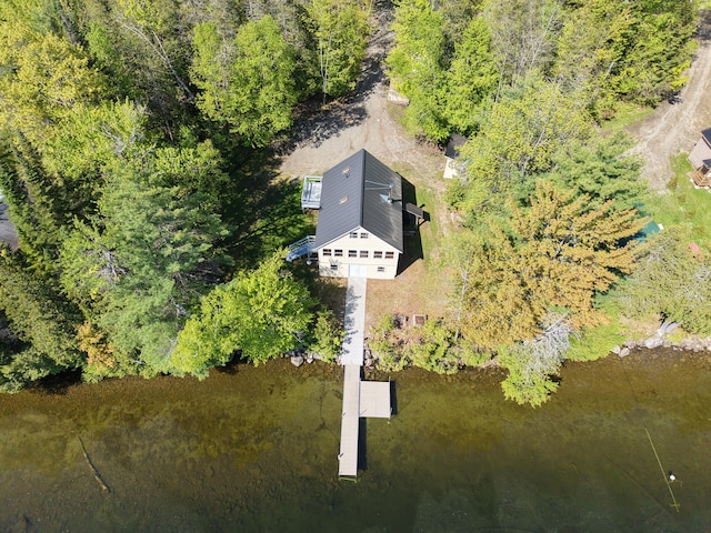 1809 Embden Pond Rd, Embden, ME 04958 - view of subject property with a nearby body of water