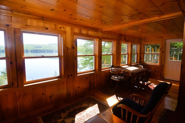1809 Embden Pond Rd, Embden, ME 04958 - view of sunroom