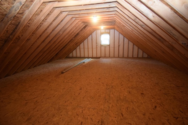 1809 Embden Pond Rd, Embden, ME 04958 - view of unfinished attic