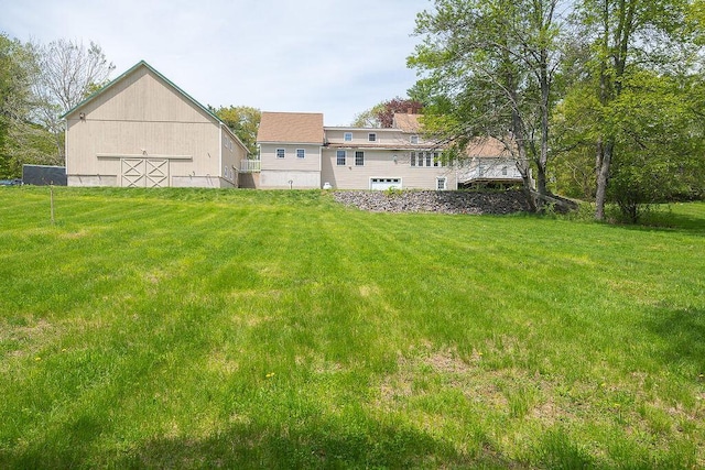 84 Little River Rd, Berwick, ME 03901 - view of grassy yard featuring a barn